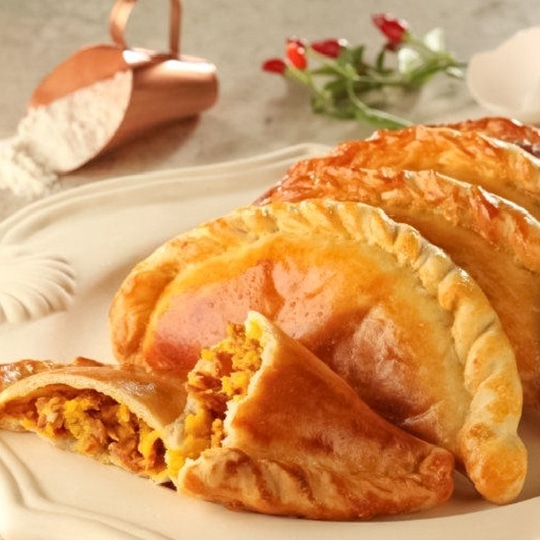 Empanada de Abóbora com Carne Seca